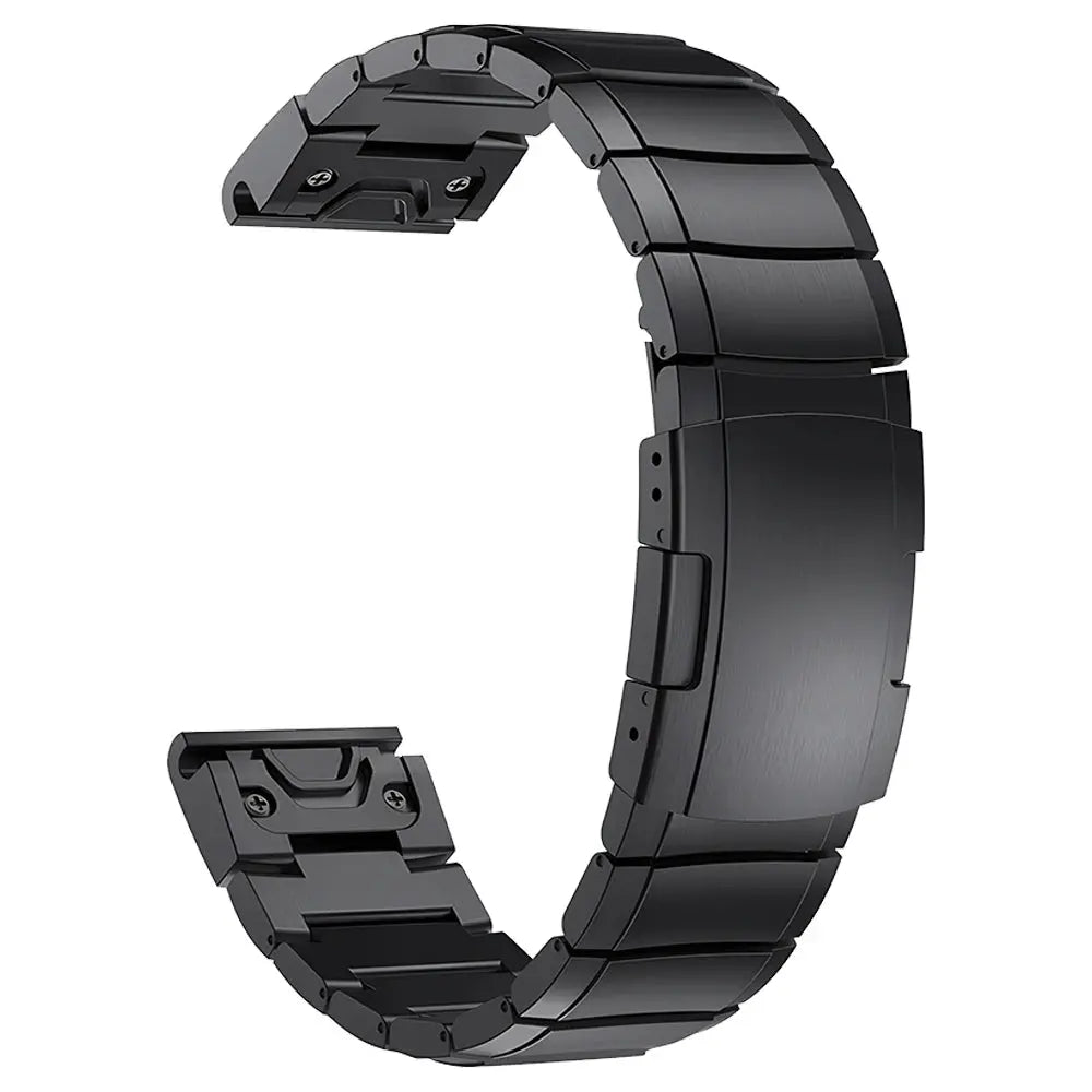 GarminGuard Titanium Elite Band – Precision Crafted for Garmin Fenix 8 AMOLED