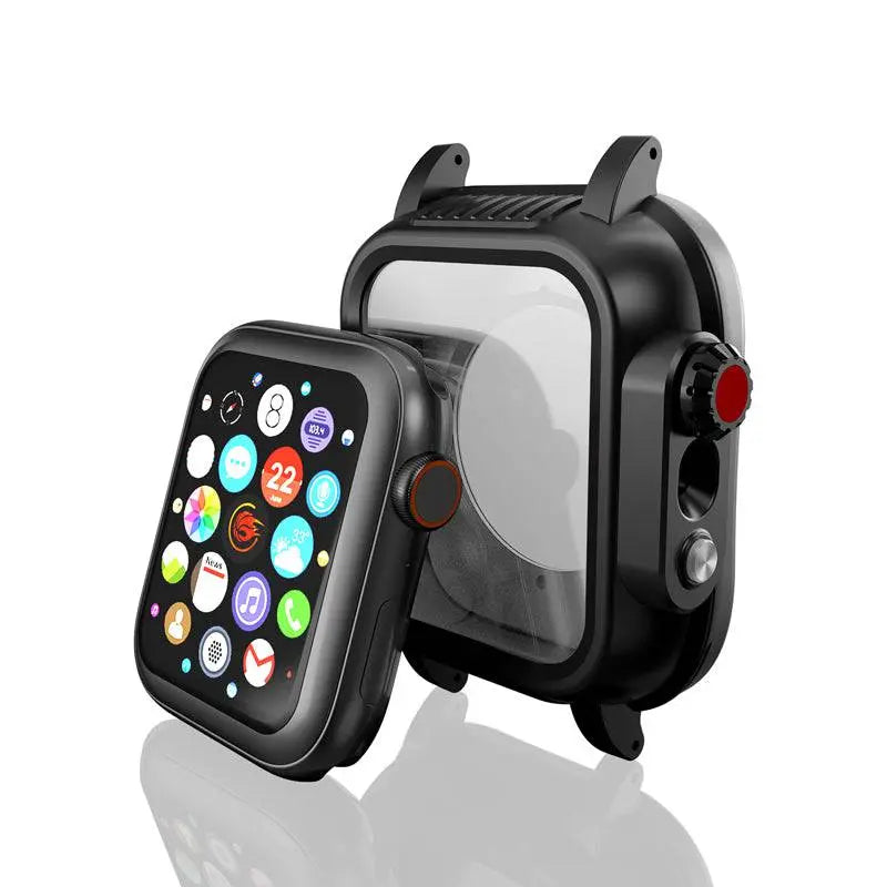 Pinnacle Military Grade Waterproof Band Case Combo For Apple Watch Series 6  5  4/SE - Pinnacle Luxuries