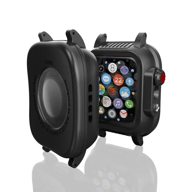 Pinnacle Military Grade Waterproof Band Case Combo For Apple Watch Series 6  5  4/SE - Pinnacle Luxuries